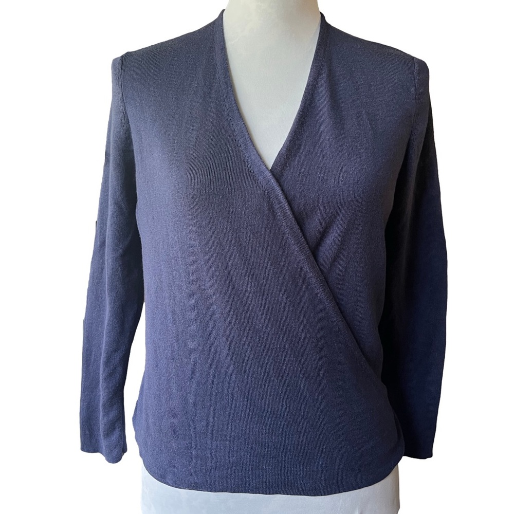 NIC + ZOE Four Way Cotton Knit Cardigan - Size Petite Medium - Picture 3 of 6